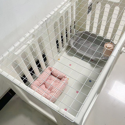 狗狗围栏防越狱透明亚克力板拼接隔离栅栏狗笼宠物防逃网