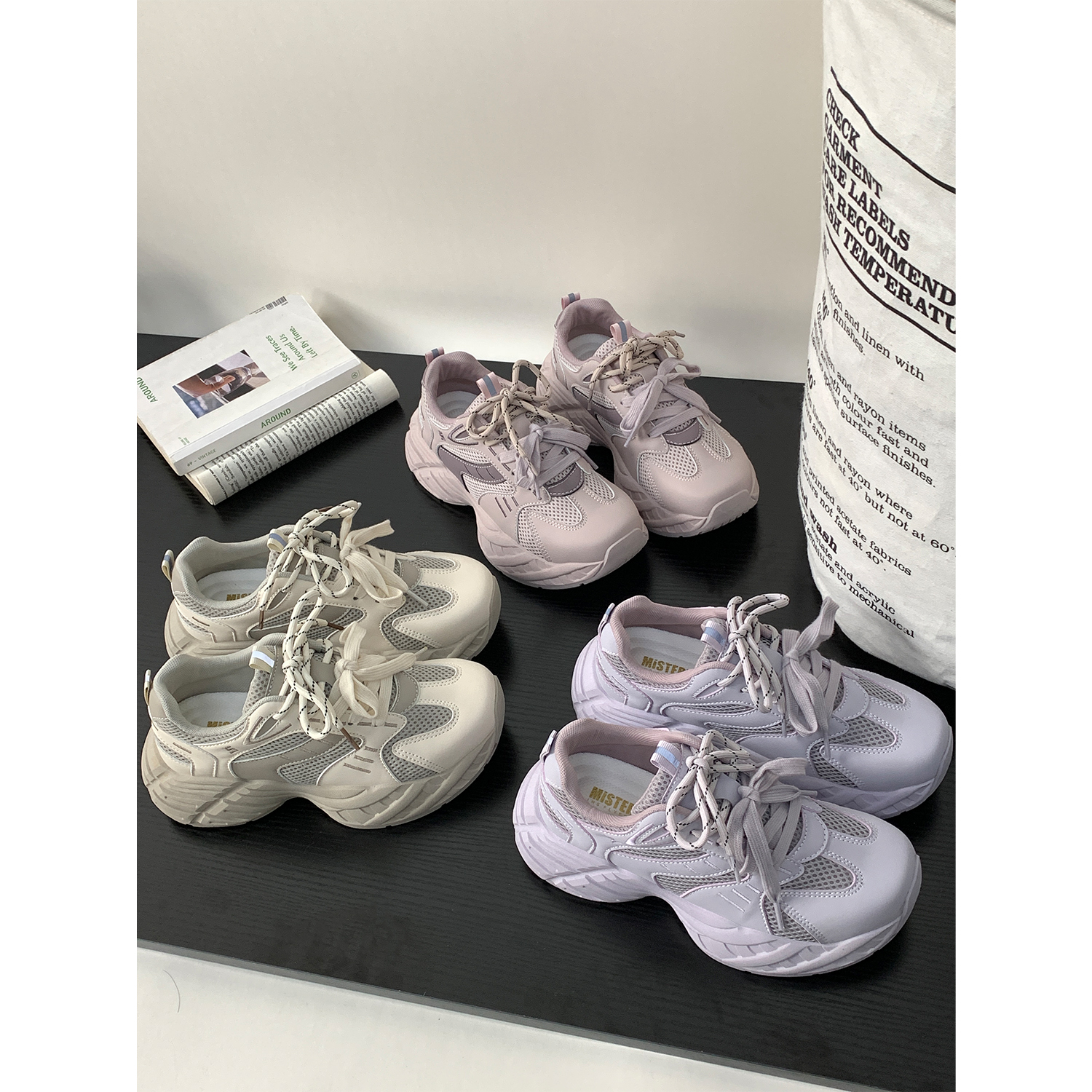 鞋有亿爆款休闲老爹鞋女款