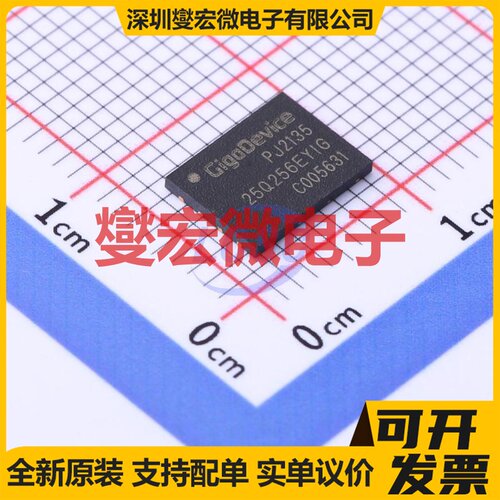 GD25Q256EYIGR WSON-8-EP(6x8) 256Mbit NOR FLASH存储器芯片IC