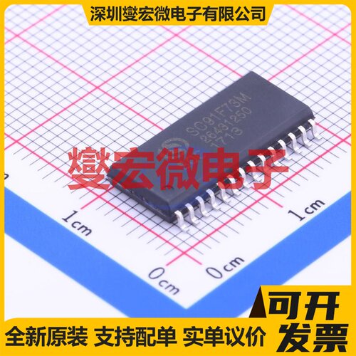 SC91F73M28U SOP-28-300mil MCU/MPU/SOC微处理器控制器