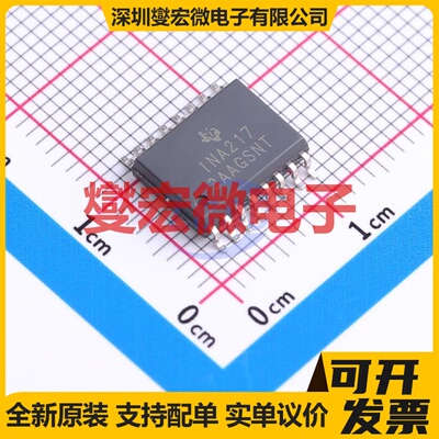 INA217AIDWR SOIC-16-300mil 单路仪表放大器芯片IC