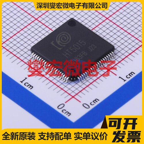 HT5015 LQFP-80(12x12) MCU/MPU/SOC微处理器控制器