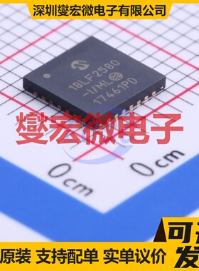 PIC18LF2580-I/ML QFN-28-EP(6x6) MCU/MPU/SOC微处理器控制器