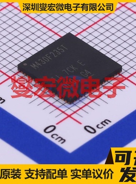 MSP430F235TRGCR QFN-64-EP(9x9) MCU/MPU/SOC微处理器控制器