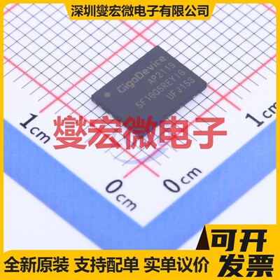 GD5F1GQ5REYIGR WSON-8-EP(6x8) 1Gbit NAND FLASH存储器芯片IC