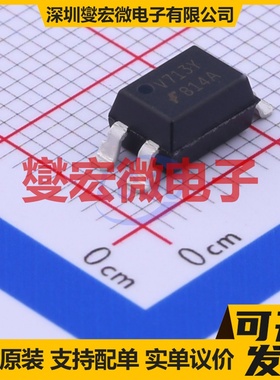 FOD814A3SD SMD-4P 晶体管输出光耦