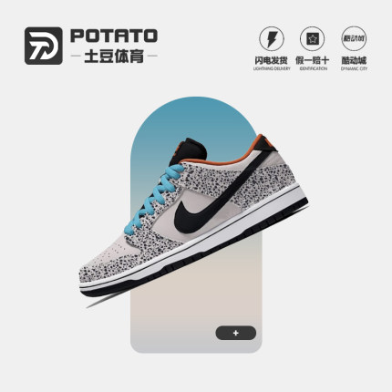 耐克Nike SB Dunk Low 棕黑 低帮 男子运动休闲滑板鞋 FZ1233-002