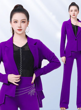 新款广场舞西服套装西装开始外套