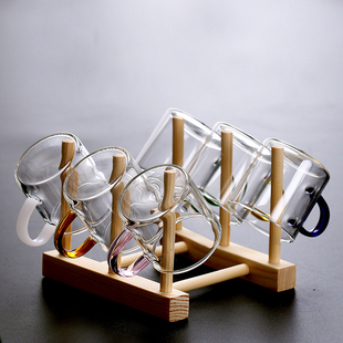 30-120ml玻璃小茶杯耐热小杯子隔热品茶杯透明杯功夫茶具品茗杯