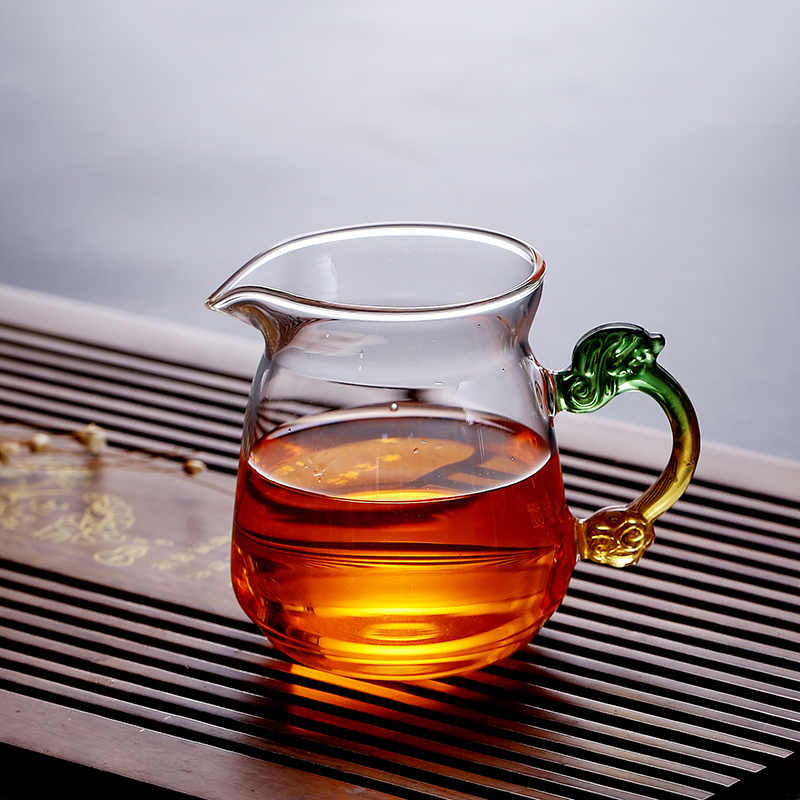 450ml公道杯玻璃大龙耐热加厚