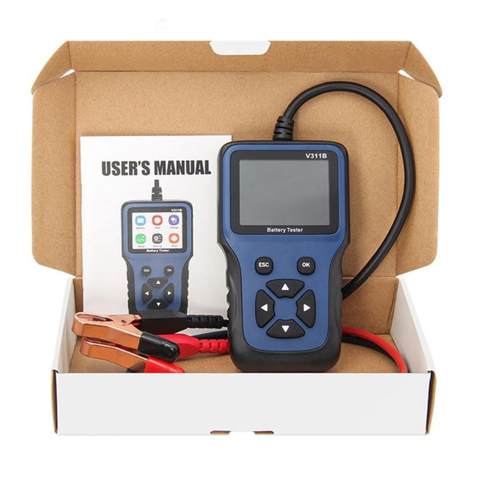 汽车12V电瓶测试仪 汽车电池检测仪V311B car 12V battery tester