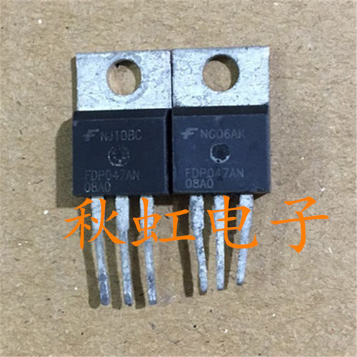 FDP047AN08A0三极管 FDP047N08原装进口拆机 MOS场效应管 控制器