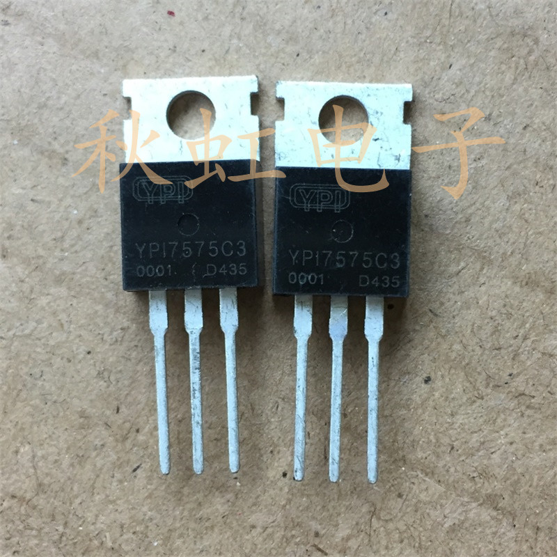 YPI7575C3三极管 进口全新原装 P75NF75控制器 MOS场效应管75A75V