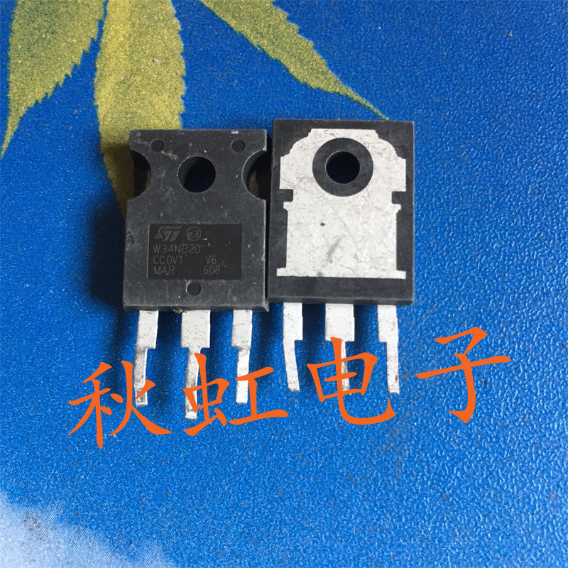 W34N20三极管W34NB20 原装进口拆机STW34NB20 场效应MOS管34A200V