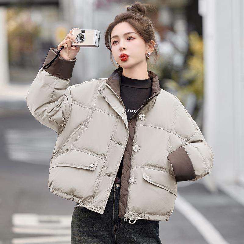 短款羽绒服女冬2025新款小个子时尚气质轻薄时尚棉服洋气棉袄外套