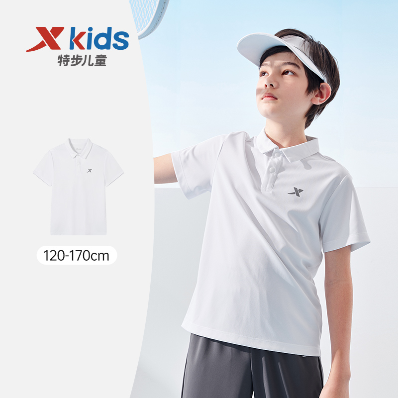 特步短袖POLO衫夏季速干