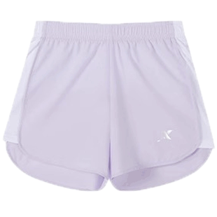 特步童装女童短裤2025年秋季新款大童薄款速干裤儿童运动裤夏装女