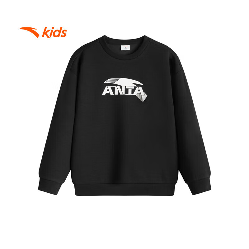 安踏童装套头卫衣运动衫