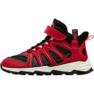 安踏童鞋儿童棉鞋2025冬季新款保暖男童运动鞋大童加绒鞋子二棉鞋