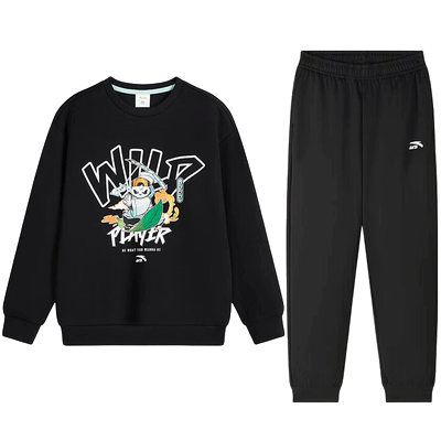 安踏运动套装男大童秋装