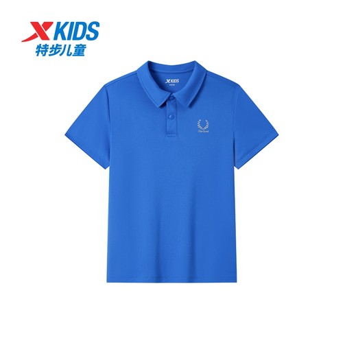 特步童装男童短袖POLO衫2025秋季新款儿童运动半袖大童休闲夏装男