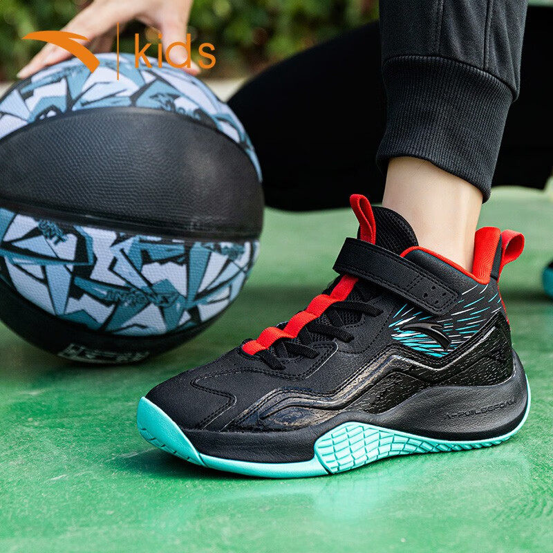 安踏童鞋男大童篮球鞋2026夏季新款儿童运动鞋子男孩比赛训练球鞋