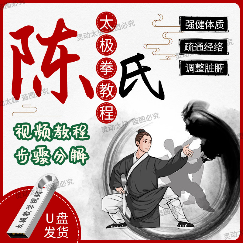 陈氏太极拳视频MP4教程教学