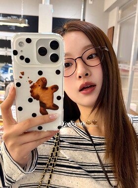 由里公园ins可爱新年限定古早波点饼干小马17适用17pro苹果17ProM