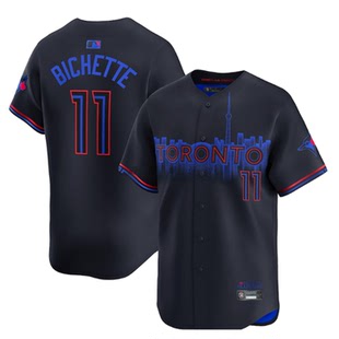 多伦多蓝鸟队 Toronto Blue Jays 11#BICHETTE 男子运动棒球服