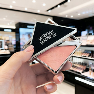 韩国Muzigae Mansion三角旋转腮红女持久不脱妆哑光显白高级感02K