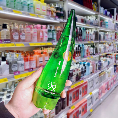 韩国holika惑丽客牛角芦荟胶