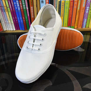 休闲ins潮板鞋 白球鞋 简约百搭帆布鞋 纯色小白鞋 男平跟蓝学院女鞋