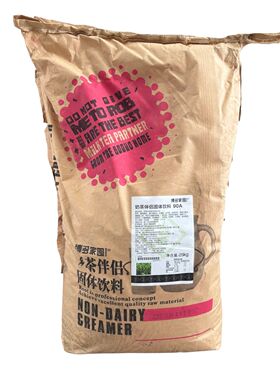 博多家园奶茶伴侣 90A黄包80A奶精50A植脂末奶末粉25kg商用奶茶
