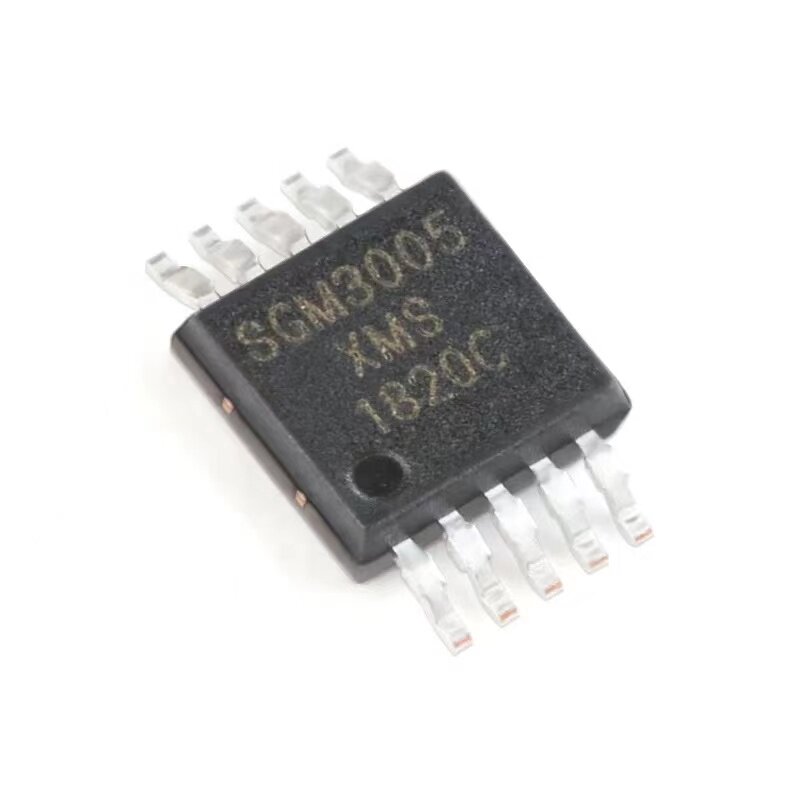 全新正品 sgm3005xms/tr 封装 msop-10 单刀双掷模拟信号开关