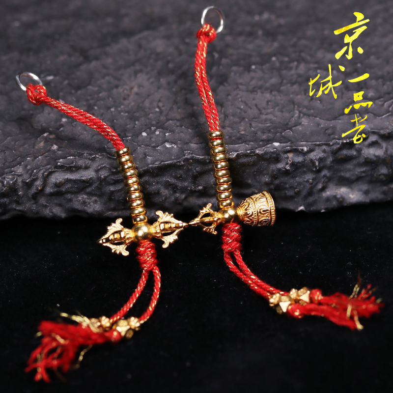 925银金刚杵金刚铃背云计数器