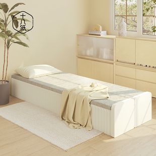 十八纸折叠床午休单人床成人折叠床椅办公室午睡折叠床家用简易床