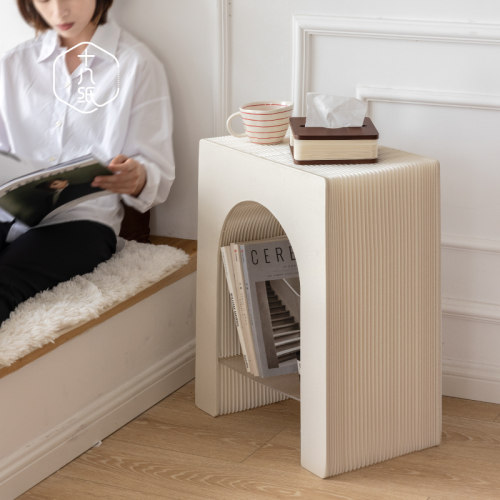 十八纸轻奢边几小茶几