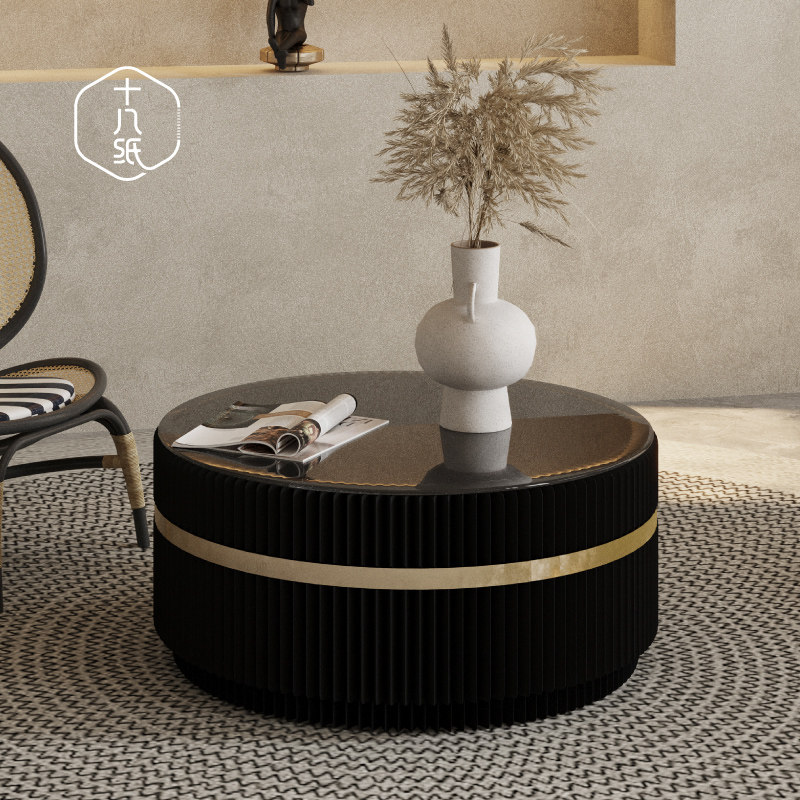 Eighteen business affairs tea table Toughened glass circular tea table fold Tea Service designer furniturein the Residential furniture , Categories , Other categories  category - from Buy2taobao.com to provide professional Taobao agent buy service