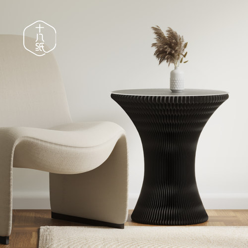 十八纸纸时尚风折叠可移动洽谈桌