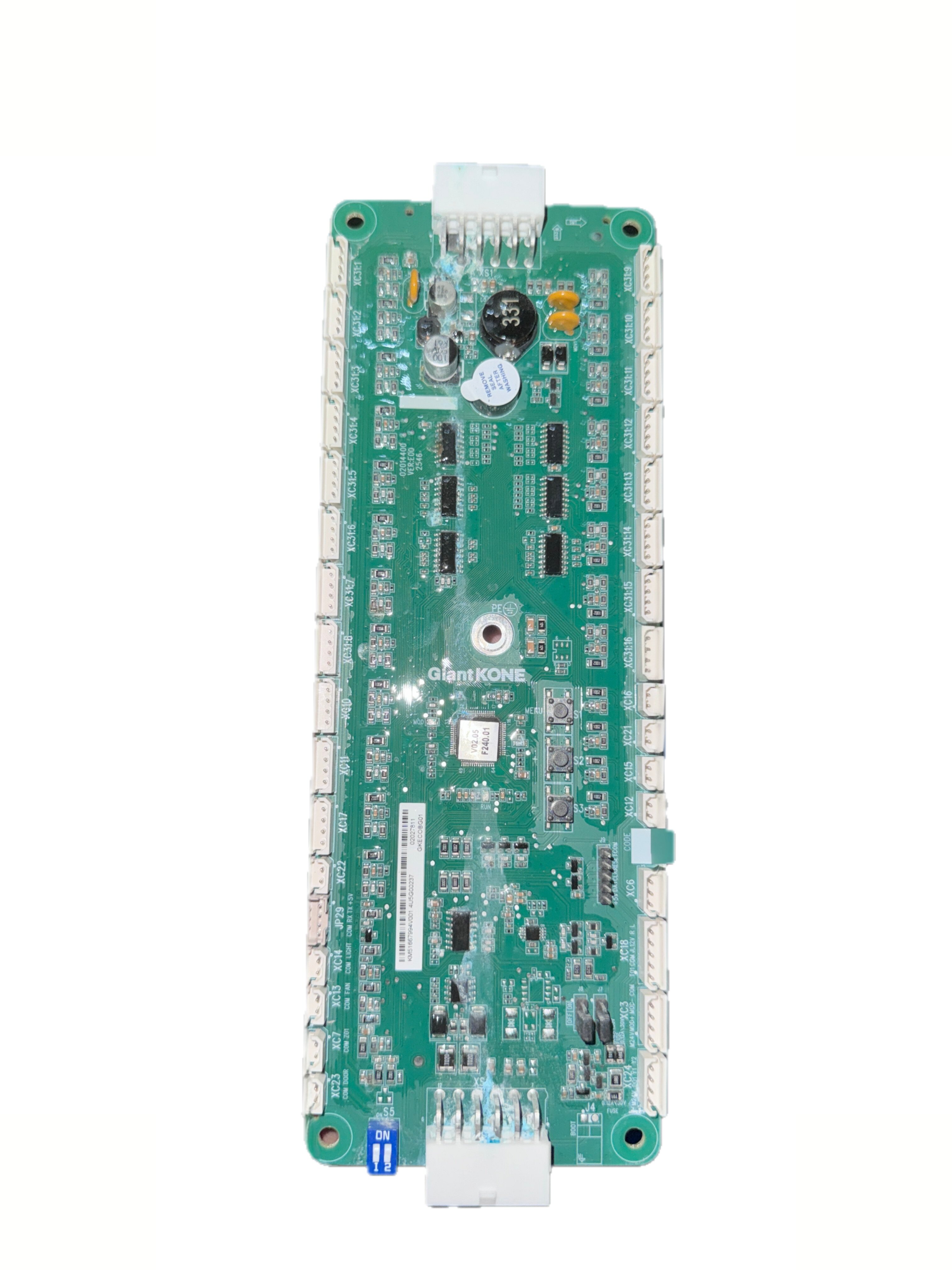 电梯GKECOBG01巨人通力轿厢扩展板通讯板KM51668018V001插件板新