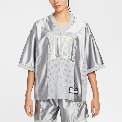耐克Nike Street女子 Oversize 风短袖图案球衣HJ0281