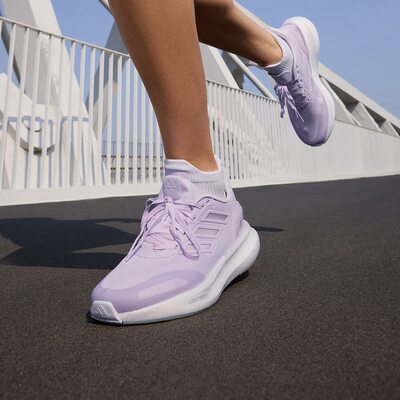 阿迪达斯PUREBOOST5CLIMACOOL透气缓震回弹跑鞋