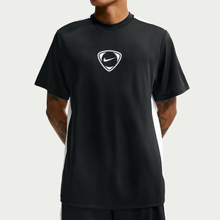 耐克Nike Academy+Dri-FIT 男子速干短袖足球上衣