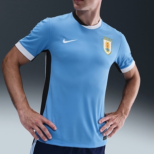 耐克2024/25赛季乌拉圭队主场球迷版Nike Dri-FIT男速干足球球衣