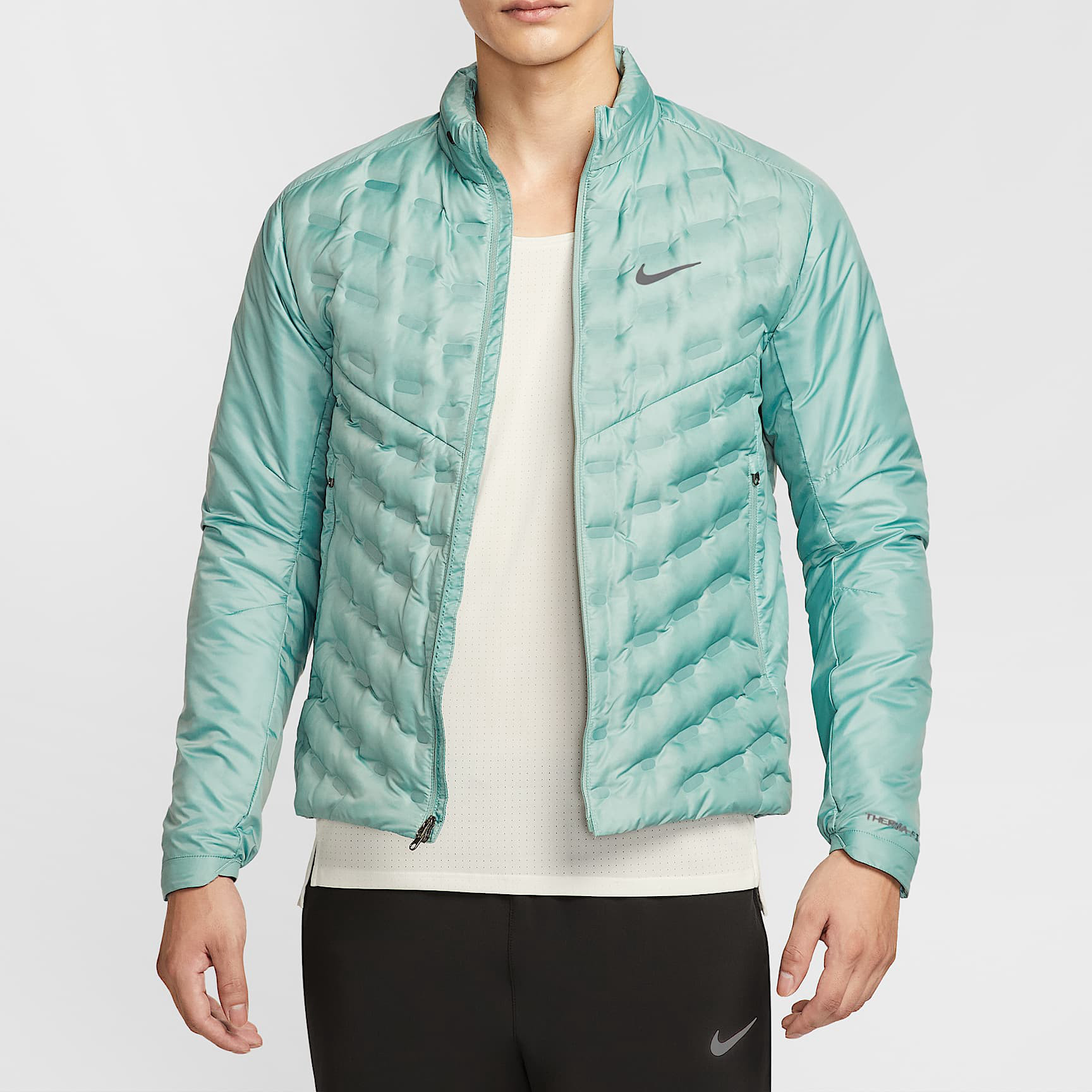 NIKE/耐克NIKE THERMA-FIT ADV轻薄跑步夹克保暖立领羽绒服FB7557