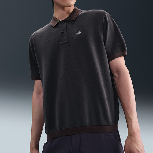 耐克Nike Life男子厚实翻领T恤HV0885