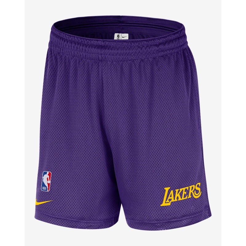 Nike/耐克洛杉矶湖人队Nike NBA 男子网眼布短裤FQ3394