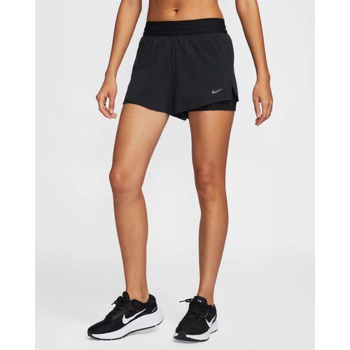 耐克Nike Swift 女子速干中腰二合一跑步短裤HJ5377
