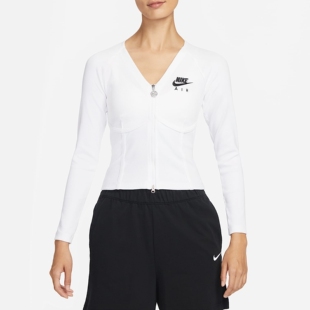 耐克 Sportswear女子长袖拉链开襟上衣鱼骨衣FD2377