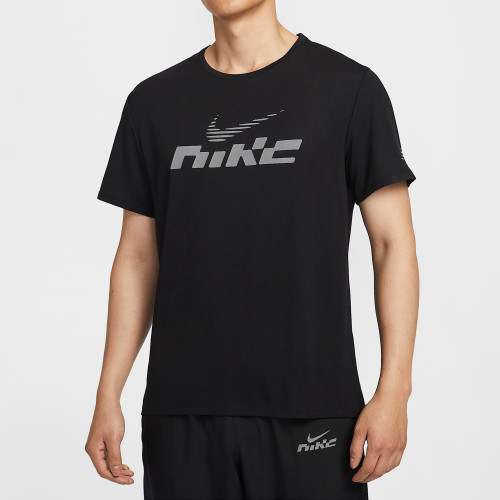 耐克 Miler Flash 男子防晒速干短袖跑步上衣IB4128